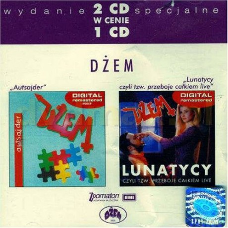 Dżem: Autsajder/Lunatycy Czyli Tzw. Przeboje Całkiem Live [2CD]