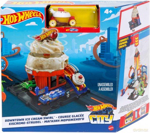Hot Wheels tor City rajdowa lodziarnia HKK38