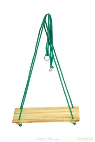 Huśtawka drewniana deska duża