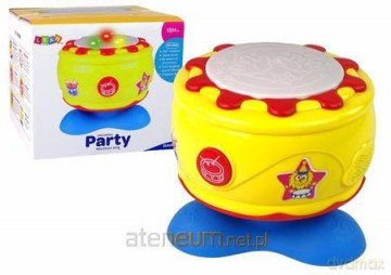 Interaktywny bębenek muzyczny 19 cm