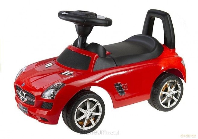Jeździk Mercedes-Benz czerwony