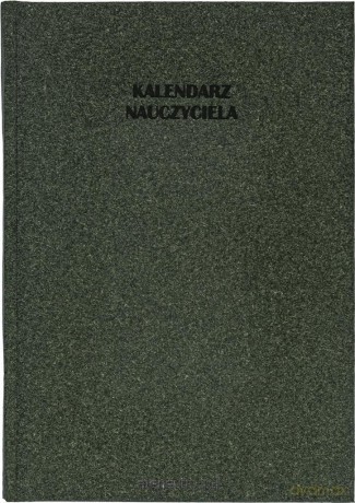 Kalendarz nauczyciela 2023/24 A5 tygodniowy natura zielony [KALENDARZ]