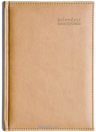 Kalendarz nauczyciela 2023/24 B5 tygodniowy beżowy [KALENDARZ]