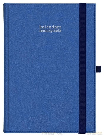 Kalendarz nauczyciela 2023/24 B5 tygodniowy granatowy [KALENDARZ]