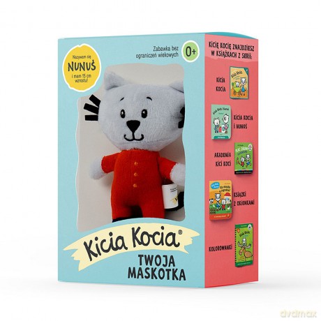 Kicia Kocia - maskotka Nunuś w pudełku