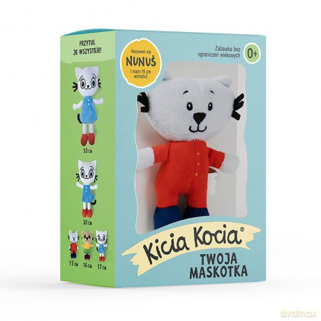 Kicia Kocia - maskotka Nunuś w pudełku