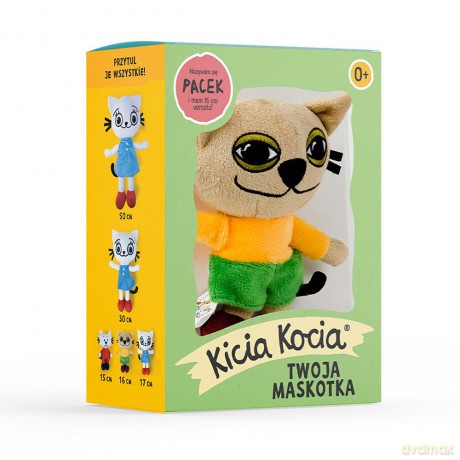 Kicia Kocia - maskotka Pacek w pudełku