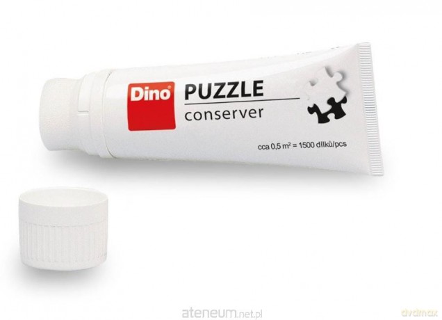 Klej do puzzli z gąbką do 1500 elementów [PUZZLE]