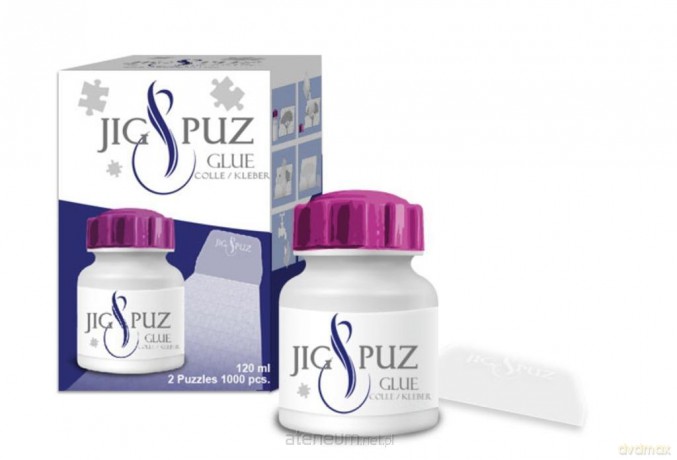 Klej do puzzli ze szpatułką do 2000 elementów [PUZZLE]