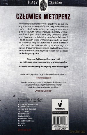 Człowiek Nietoperz - Jo Nesbo [KSIĄŻKA]