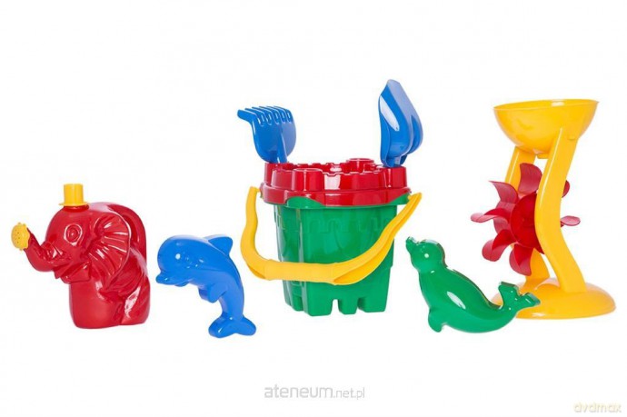 Komplet zamek z młynkiem 8el