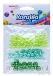 Koraliki do nawlekania 3 kolory 12g