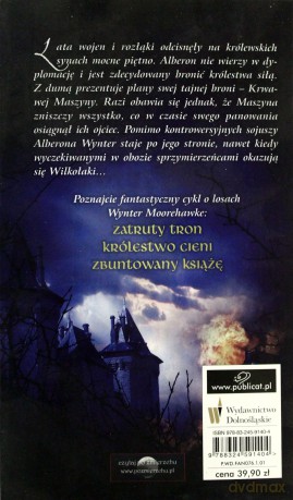 Pakiet Trylogia Moorehawke Zatruty Tron/ Królestwo Cieni/ Zbuntowany Książę - Celine Kiernan [KSIĄŻKA]