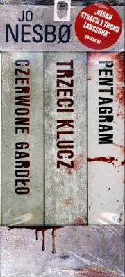 Pakiet Trylogia Z Oslo Pentagram/ Trzeci Klucz/ Czerwone Gardło - Jo Nesbo [KSIĄŻKA]