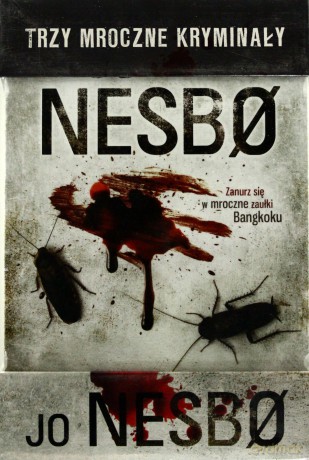 Pakiet Trzy Mroczne Kryminały Karaluchy/ Łowcy Głów/ Upiory - Jo Nesbo [KSIĄŻKA]