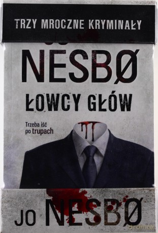 Pakiet Trzy Mroczne Kryminały Karaluchy/ Łowcy Głów/ Upiory - Jo Nesbo [KSIĄŻKA]