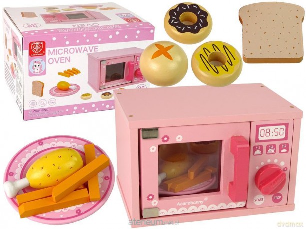 Kuchenka mikrofalowa drewniana