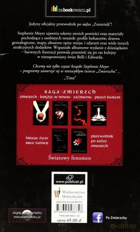 Przewodnik Po Sadze Zmierzch Tw - Stephenie Meyer [KSIĄŻKA]