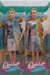 Lalka Kevin z deską do serfowania