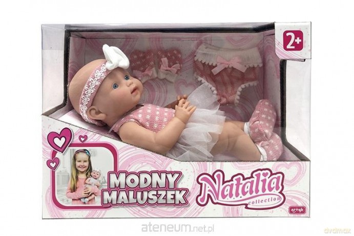 Lalka Natalia Modny maluszek 38 cm