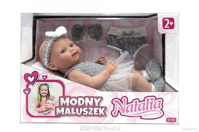 Lalka Natalia Modny maluszek 38 cm