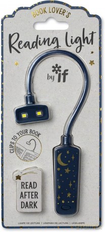 Lampka do czytania Księżyc i gwiazdy Book lovers