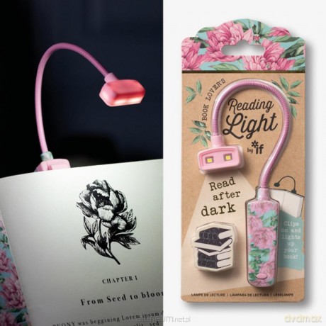 Lampka do czytania Kwiaty Book lover's reading