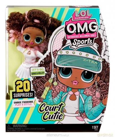 LOL Surprise OMG Sports Doll S3 Court Cutie (2szt)