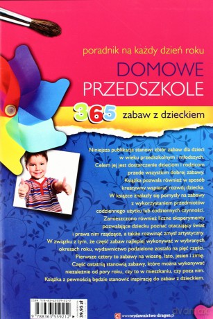 Domowe Przedszkole 365 Zabaw Z Dzieckiem - Natalia Minge, Krzysztof Minge [KSIĄŻKA]