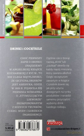 Drinki I Cocktaile Dobra Kuchnia [KSIĄŻKA]