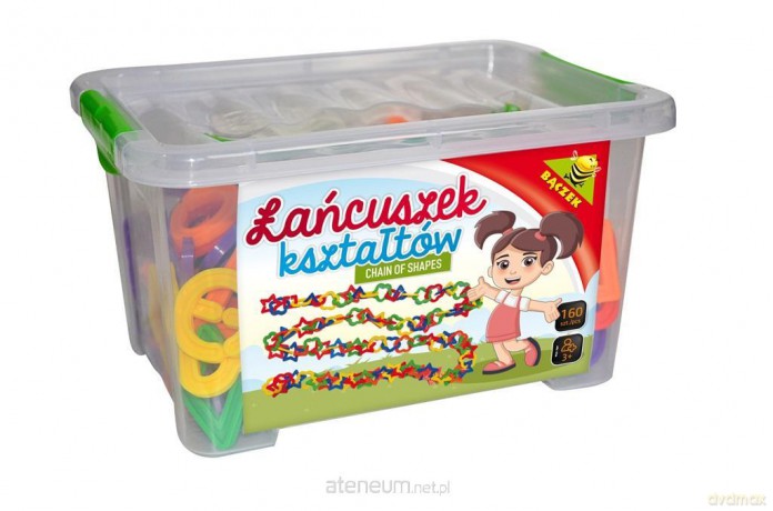 Łańcuszek kształtów 160el
