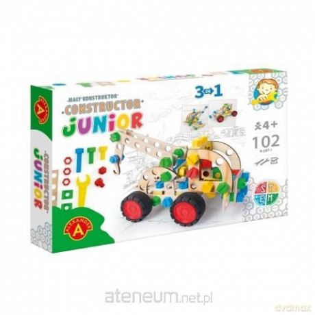 Mały Konstruktor Junior - Pull Truck 3w1