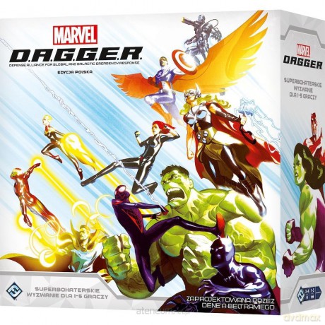 Marvel D.A.G.G.E.R. (edycja polska) [GRA PLANSZOWA]
