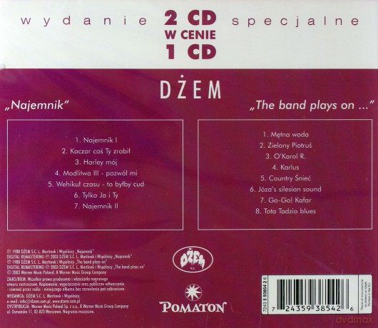 Dżem: Najemnik / The Band Plays On [2CD]