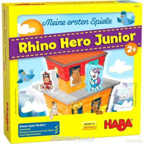 Moje pierwsze gry - Rhino Hero Junior [GRA]