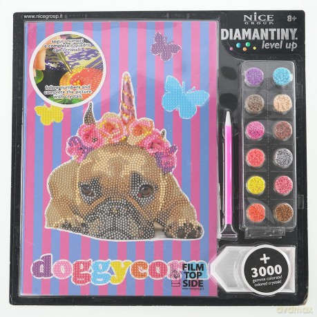 Mozaika diamentowa Level Up - Doggycorn