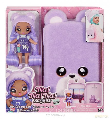 Na Na Na Surprise Mini Backpack City Bear (2szt)