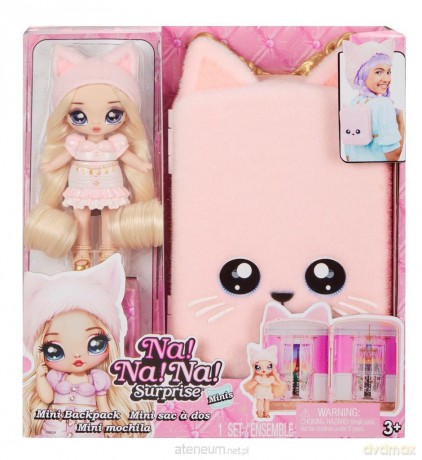 NaNaNa Surprise Mini Backpack Parisian Kitty (2szt)