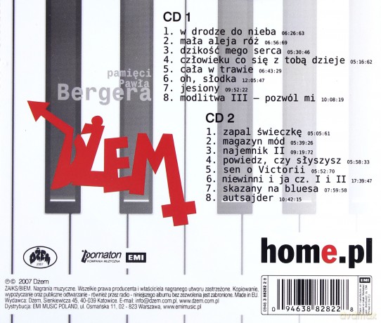 Dżem: Pamieci Pawla Bergera [2CD]