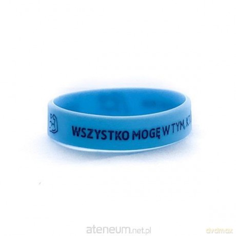 Opaska silikonowa dzieci - Wszystko - błękit
