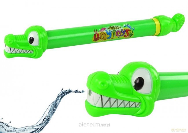 Pistolet na wodę Krokodyl zielony 45 cm