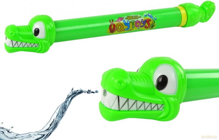 Pistolet na wodę Krokodyl zielony 45 cm