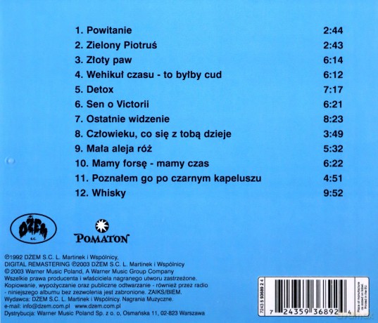 Dżem: Wehikul Czasu vol.1 [CD]