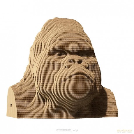 Puzzle 3D kartonowe - Goryl [PUZZLE]