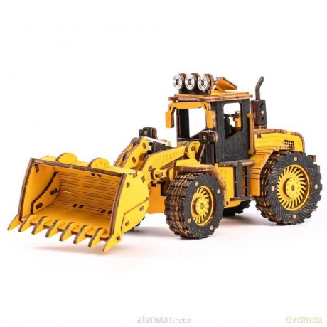 Puzzle Drewniane 3D Buldożer [PUZZLE]