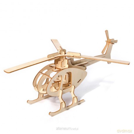 Puzzle Drewniane 3D Helikopter [PUZZLE]