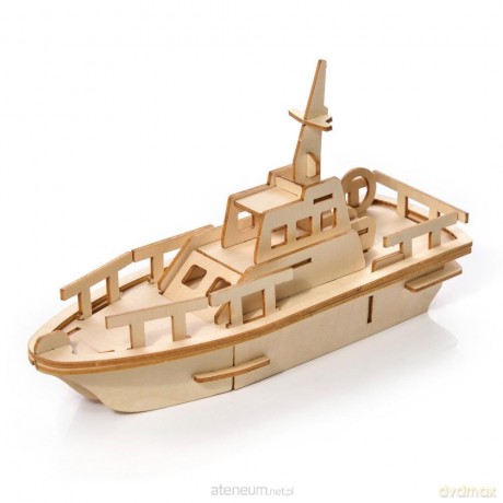 Puzzle Drewniane 3D Jacht [PUZZLE]