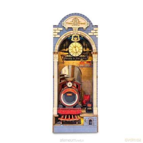 Puzzle Drewniane 3D Podróż w czasie LED [PUZZLE]