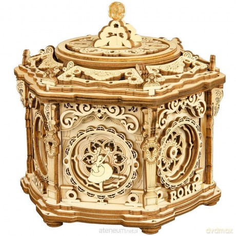 Puzzle Drewniane 3D Pozytywka Sekretny Ogród [PUZZLE]