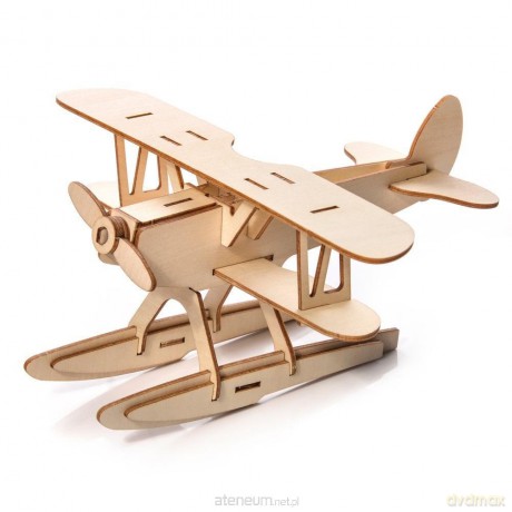 Puzzle Drewniane 3D Samolot [PUZZLE]